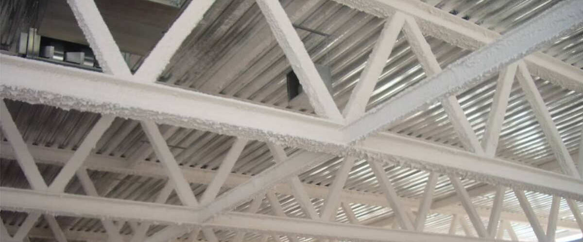 Horizontal de Protección contra el fuego con morteros de perlita y vermiculita para la web de Ragersire