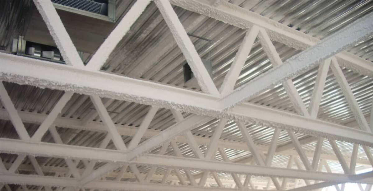 Horizontal de Protección contra el fuego con morteros de perlita y vermiculita
para la web de Ragersire