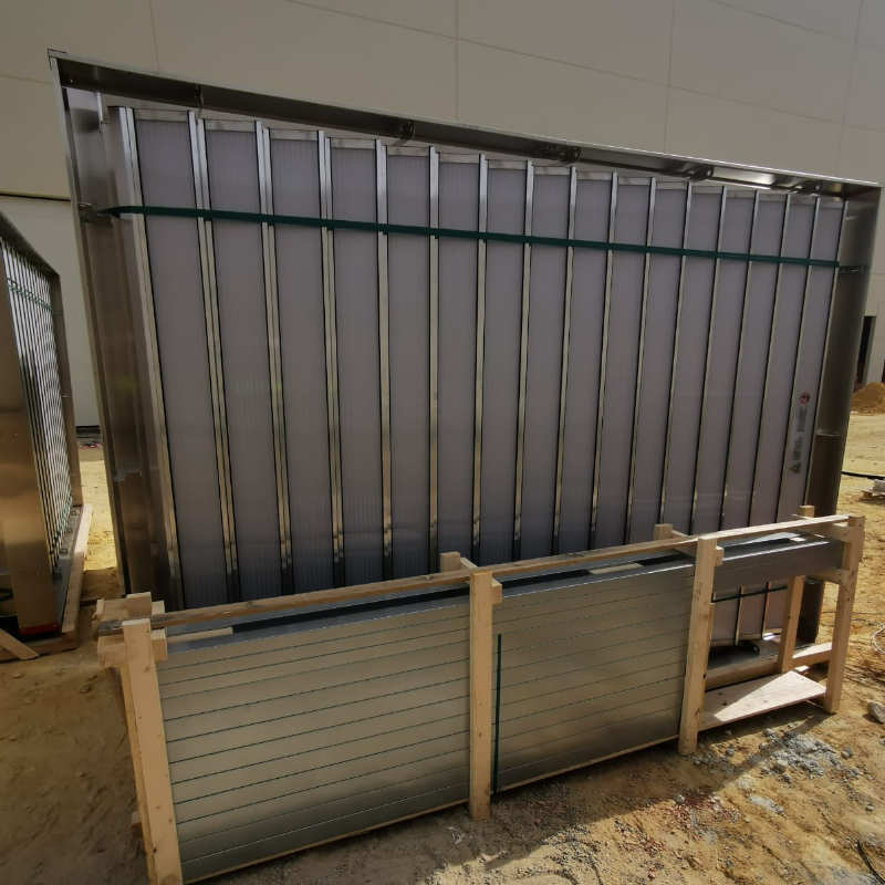 El sistema de exutorio de lamas permite diferenciar y seleccionar de forma independiente sus dos componentes principales: