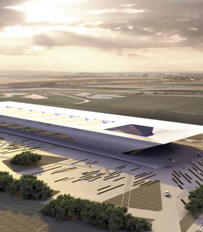 Futura Estación AVE Huelva a Sevilla