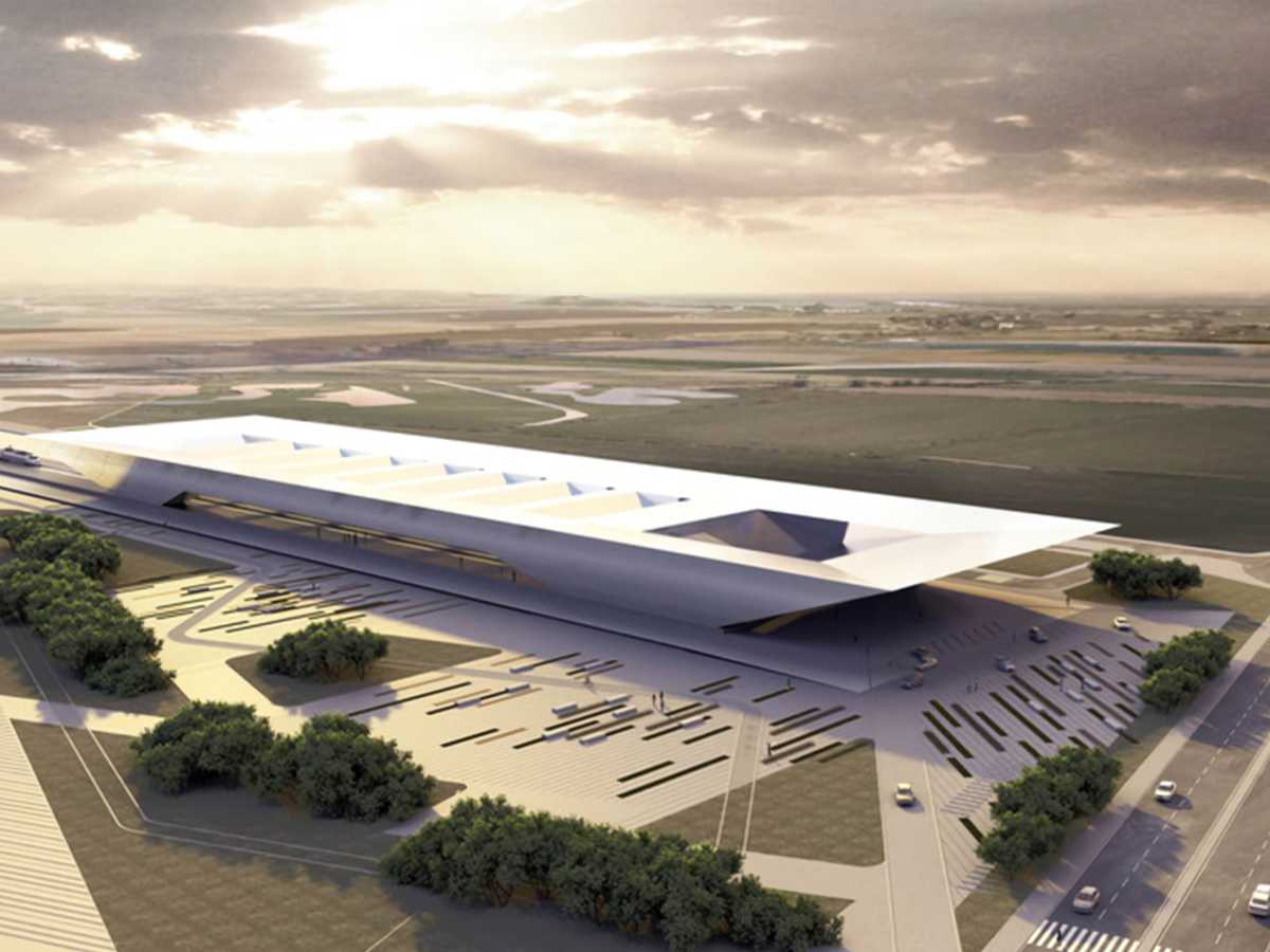 Futura Estación AVE Huelva a Sevilla