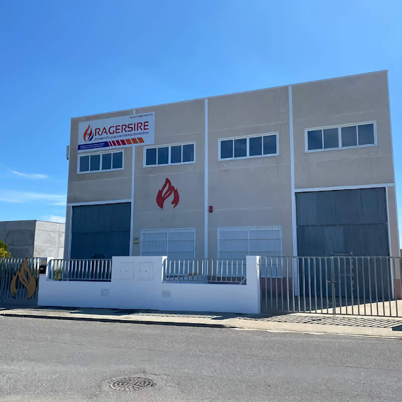 cabecero de cortinas cortafuegos fijas y automáticas para la web de Ragersire